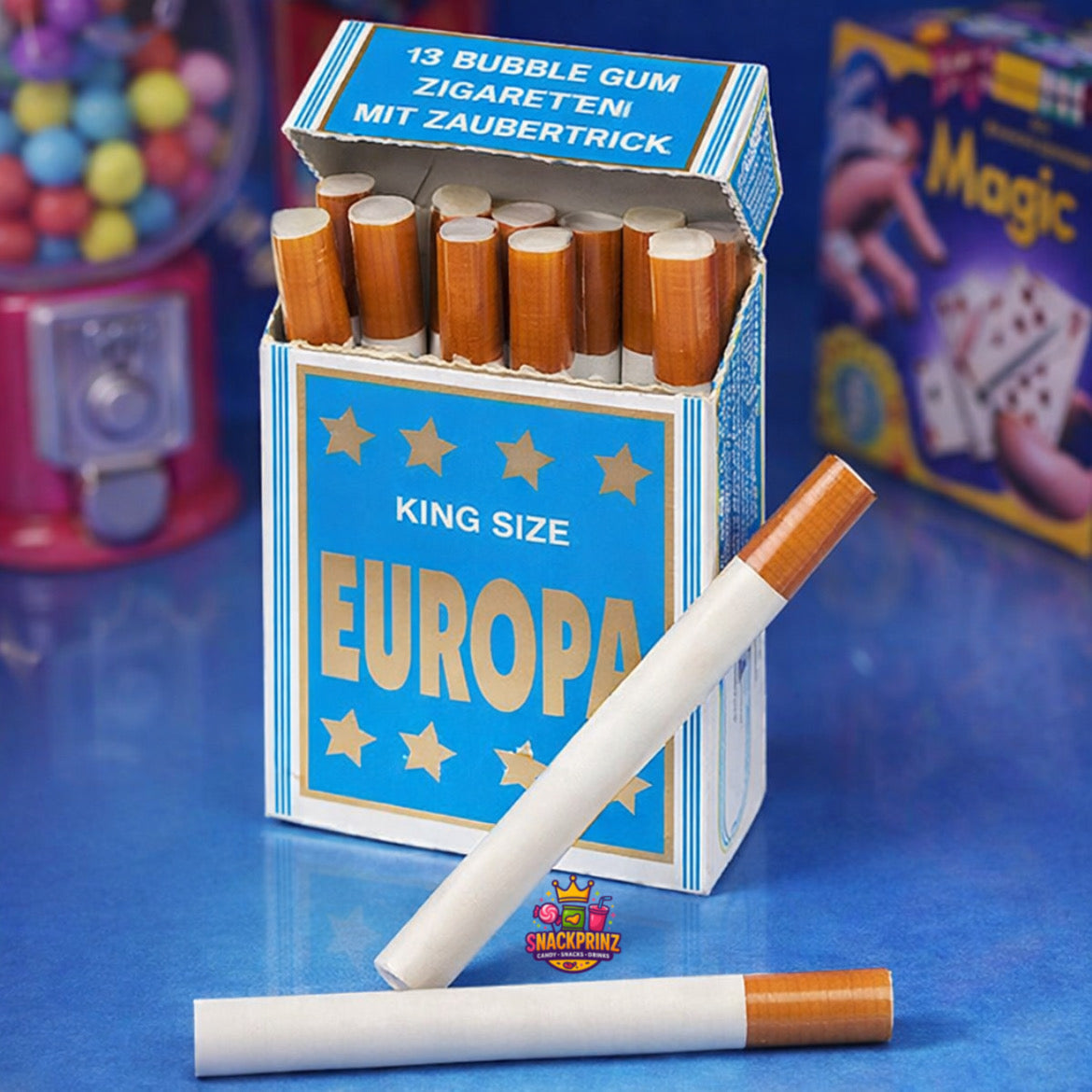 Kaugummi Europa Bubble Gum Sticks mit Raucheffekt