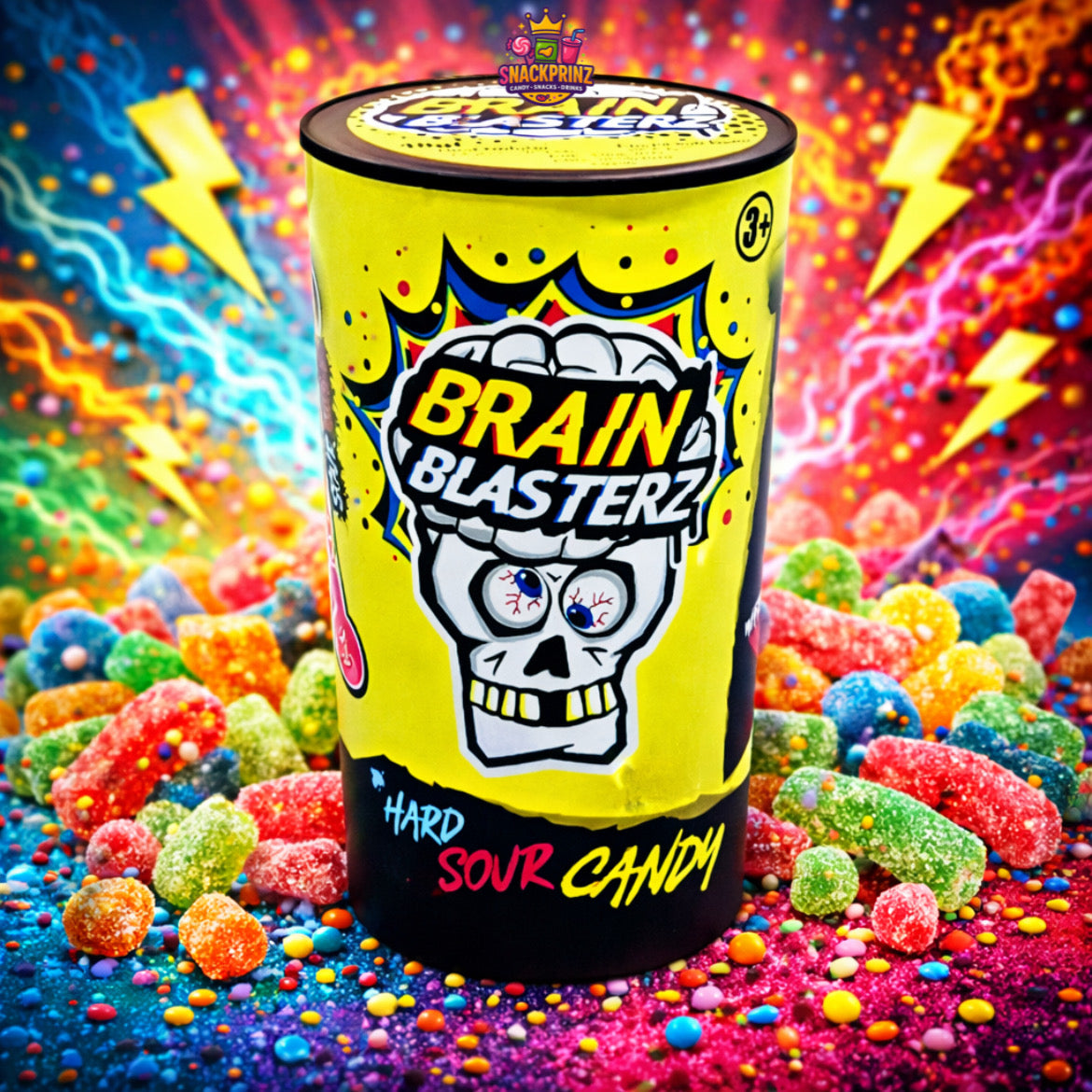 Brain Blasterz Hard Sour Candy 48g