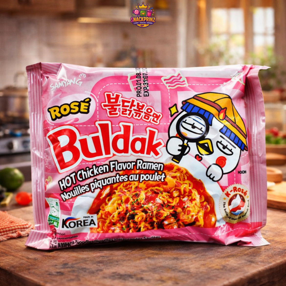 Samyang Buldak Rosé 140g - MHD: 24.11.2025