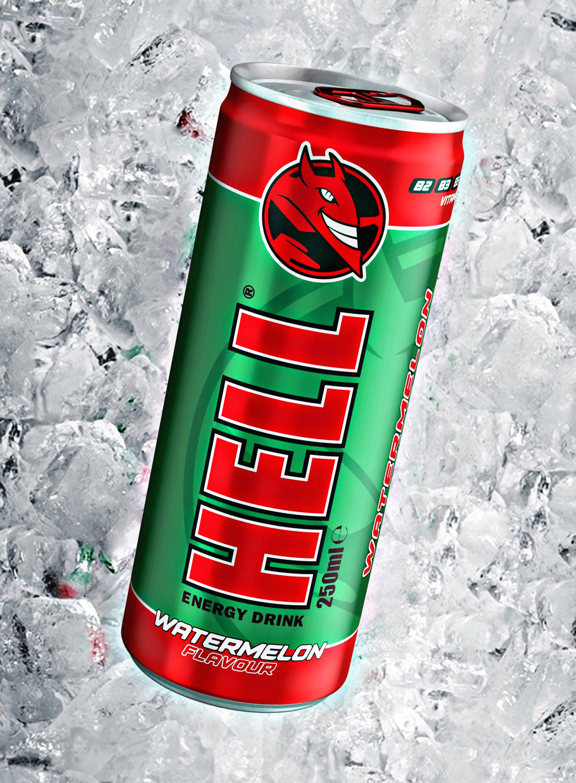 Hell Energy Drink Strong Watermelon 250ml