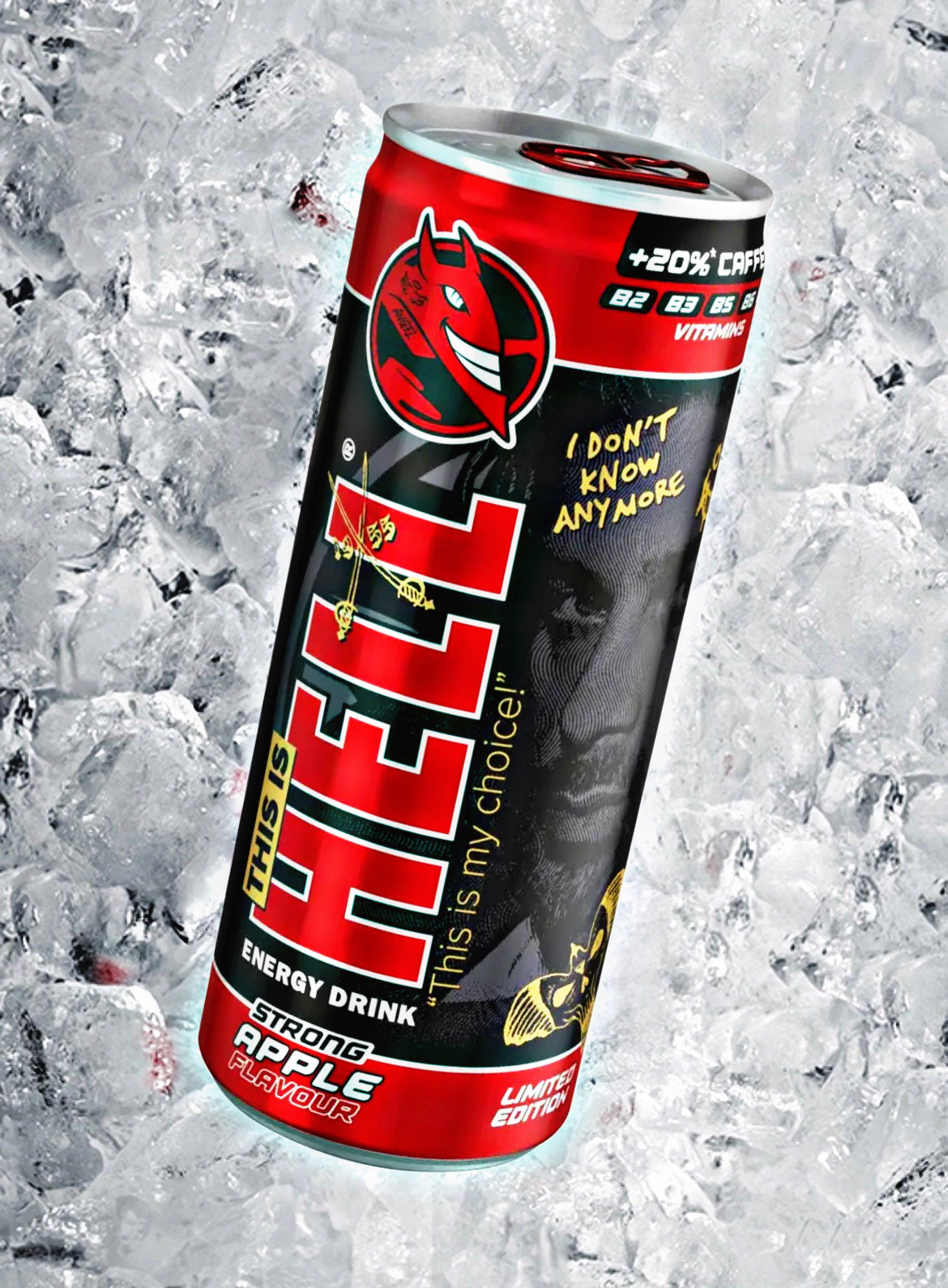 Hell Energy Drink Strong Apple 250ml