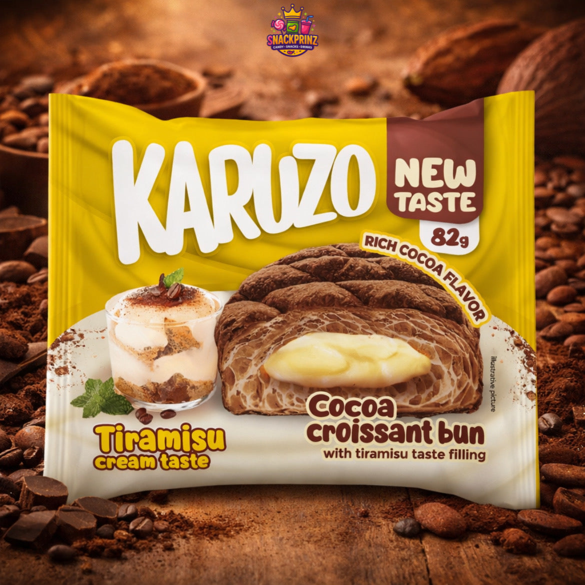 Karuzo Croissant Tiramisu 82g