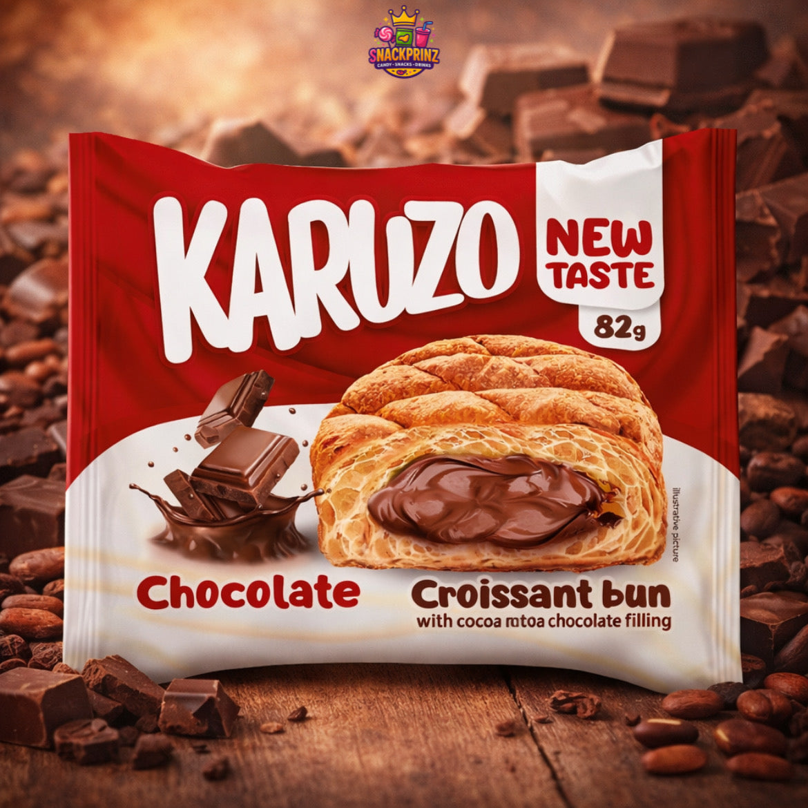 Karuzo Croissant Chocolate Cream 82g