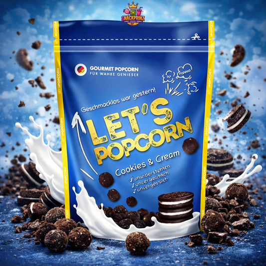 Let’s Popcorn Cookies & Cream 100g