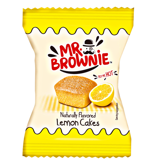 Mr. Brownie Lemon Cakes 25g