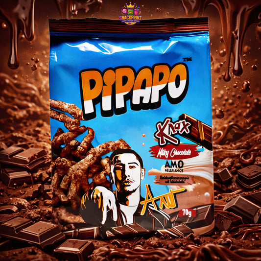 PIPAPO AMO Knax Chips Milky Chocolate 70g