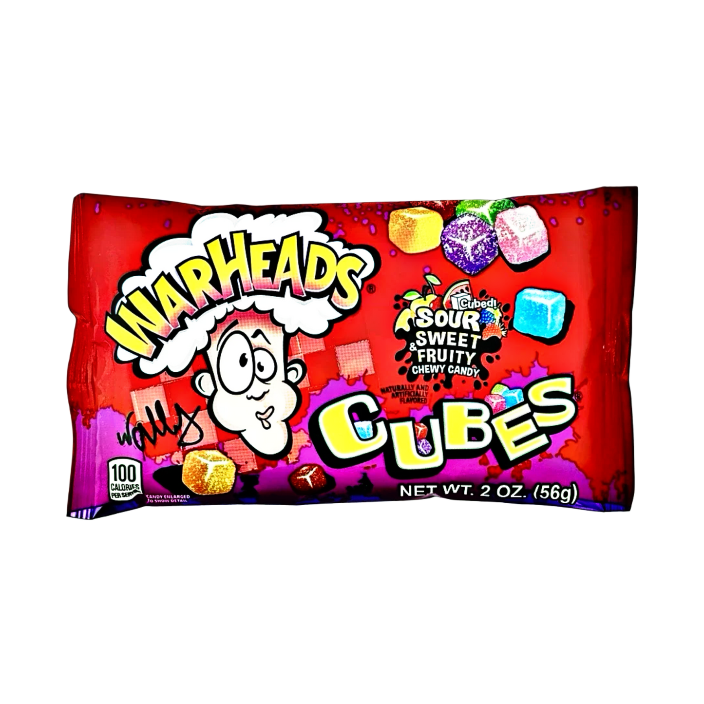 Warheads Cubes Sour Sweet & Fruity 56g