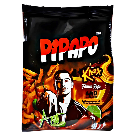 PIPAPO AMO Knax Chips Flama Roja 70g