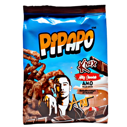 PIPAPO AMO Knax Chips Milky Chocolate 70g