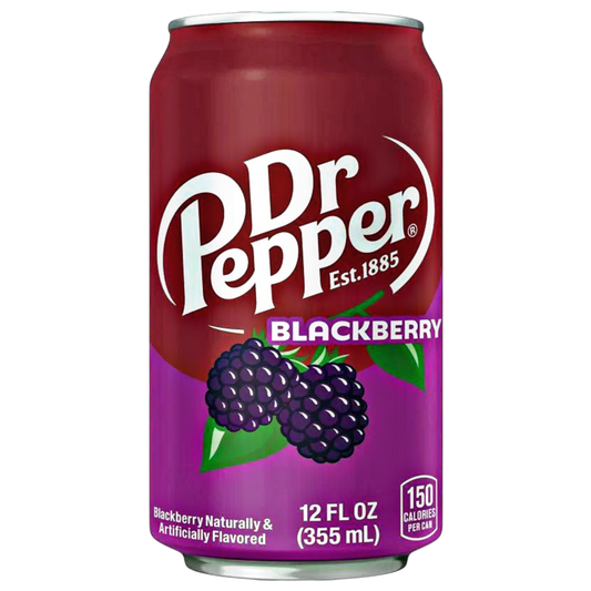 Dr Pepper Blackberry 355ml - MHD: 19.01.2026