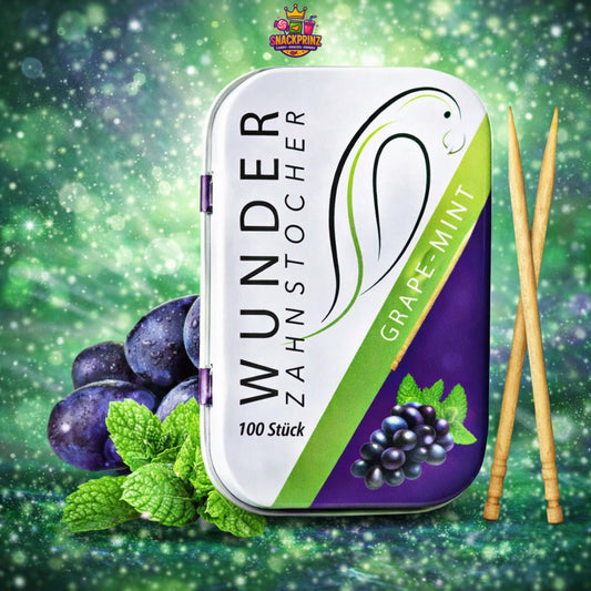Wunder Zahnstocher Grape-Mint 100Stk.