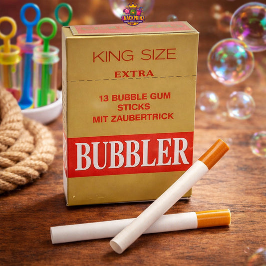 Kaugummi Bubbler Bubble Gum Sticks mit Raucheffekt