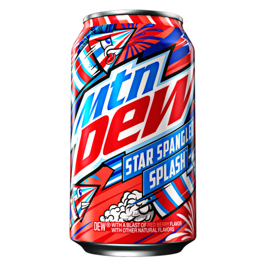 Mountain Dew Star Spangled Splash USA 355ml