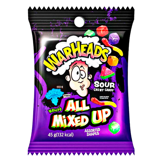 Warheads All Mixed Up Chewy 45g