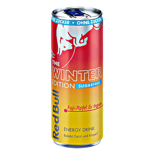 Red Bull The Winter Edition Fuji-Apfel & Ingwer Sugarfree 250ml