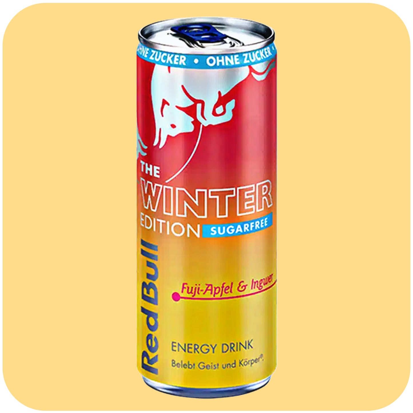 Red Bull The Winter Edition Fuji-Apfel & Ingwer Sugarfree 250ml