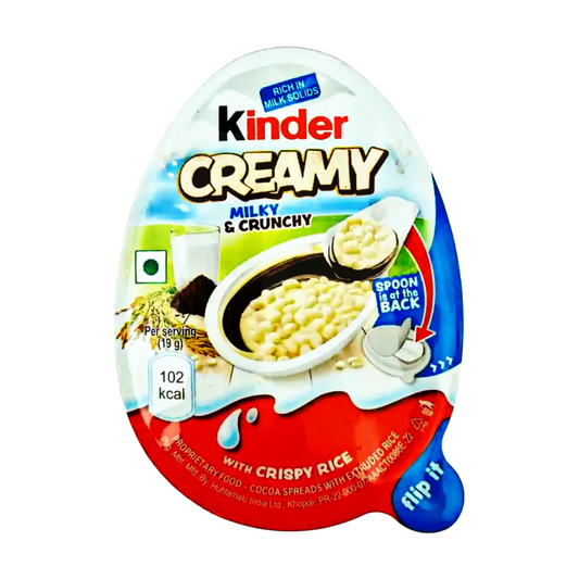 Kinder Creamy Milky & Crunchy 19g