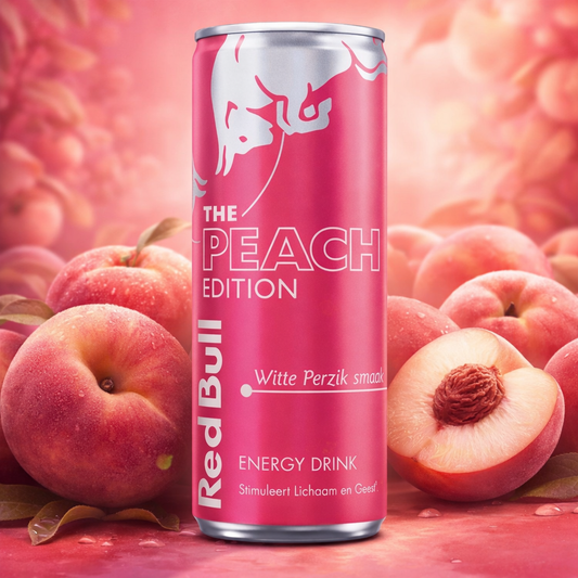 Red Bull White Peach Summer Edition 250ml - MHD: 13.02.2026