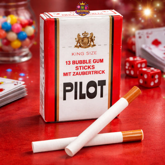 Kaugummi Pilot Bubble Gum Sticks mit Raucheffekt