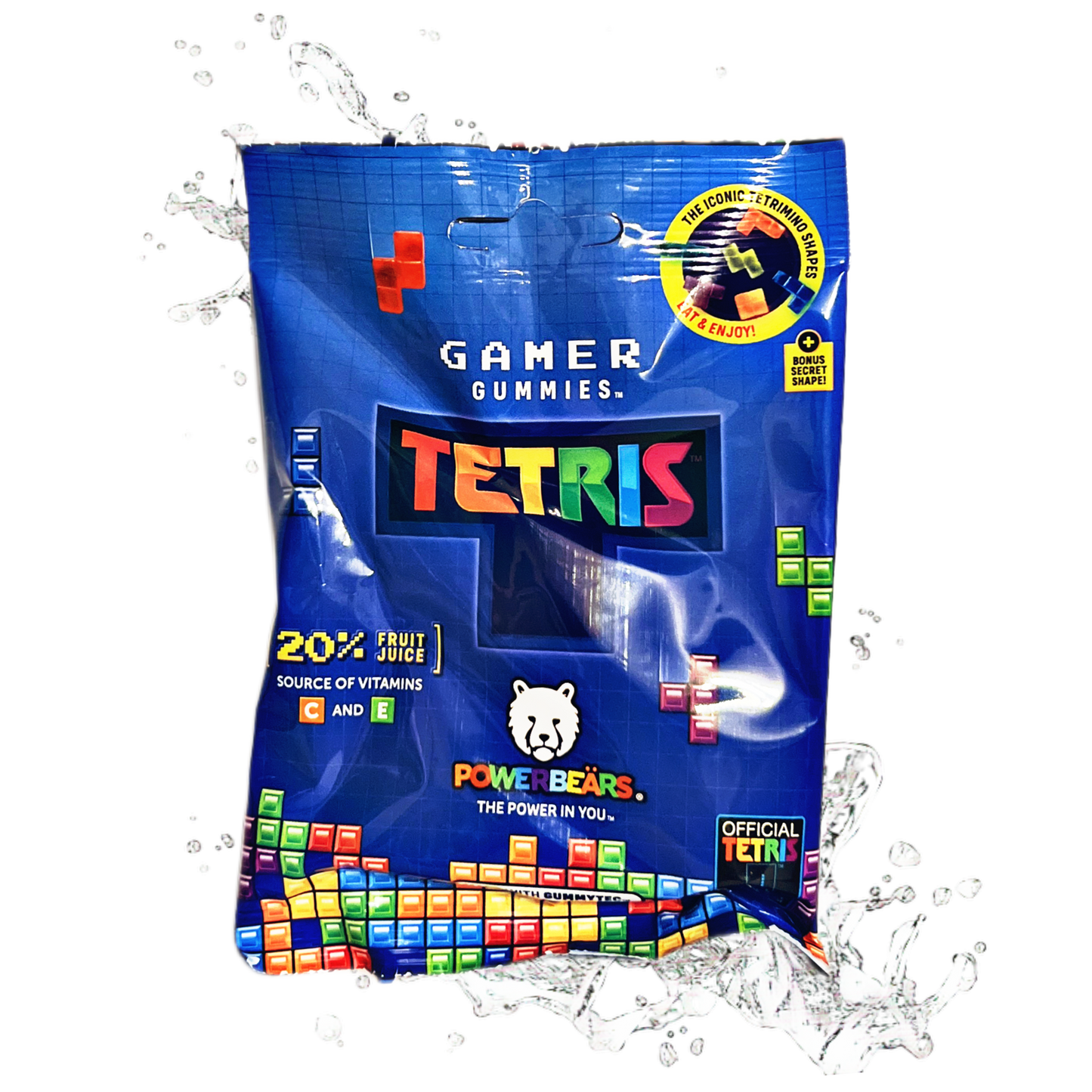 Powerbears Gamer Gummies Tetris 50g