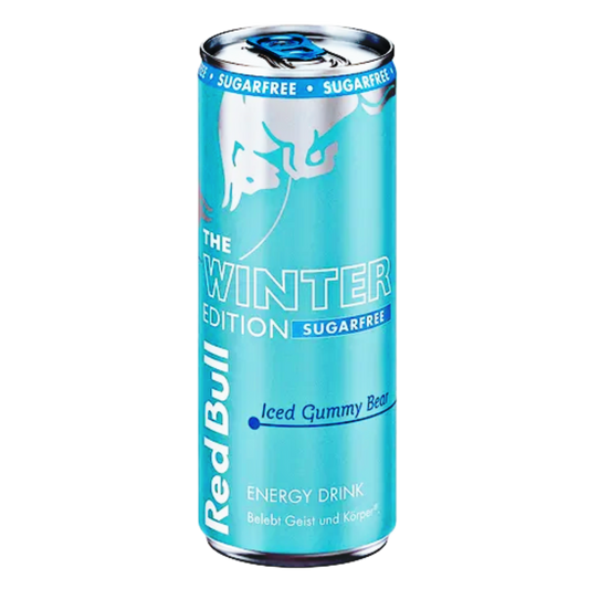 Red Bull The Winter Edition Iced Gummy Bear Sugarfree AT 250ml