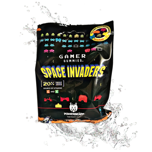 Powerbears Gamer Gummies Space Invaders 50g