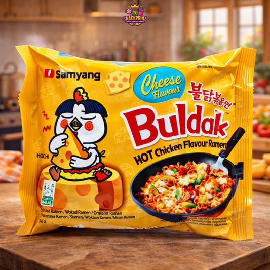 Samyang Buldak Cheese Instant Nudeln 140g - MHD: 03.12.2025