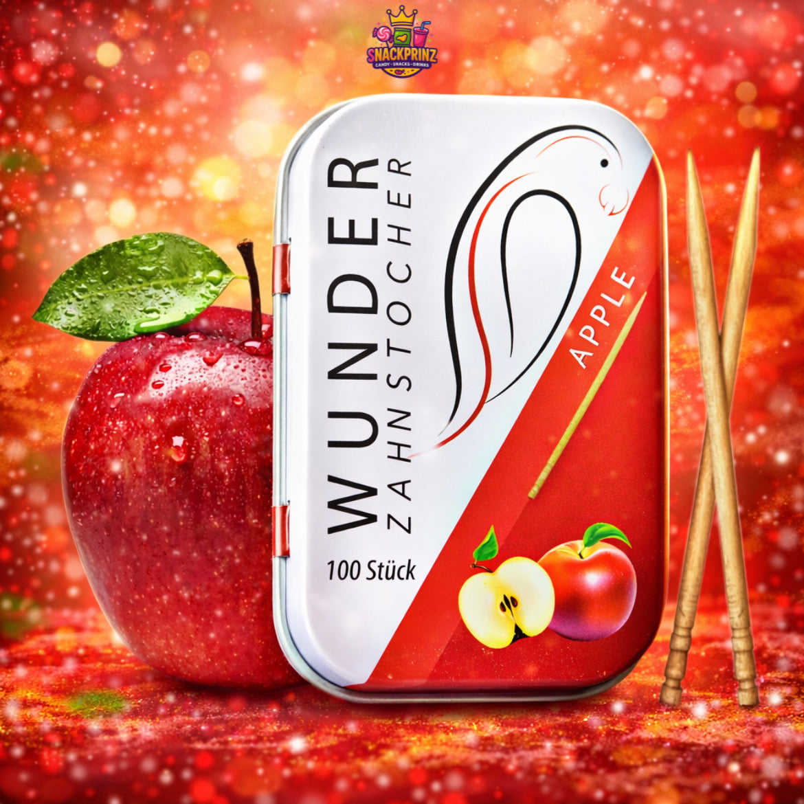 Wunder Zahnstocher Apple 100Stk.