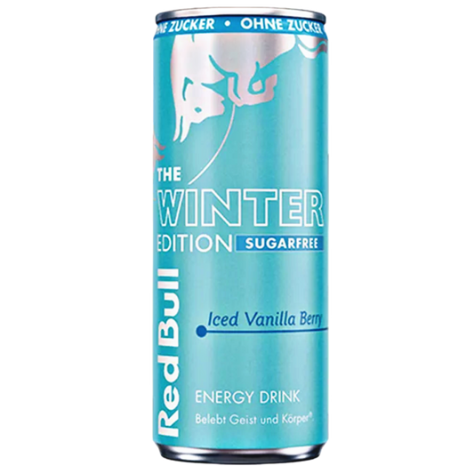 Red Bull The Winter Edition Sugar Free Iced Vanilla Berry 250ml