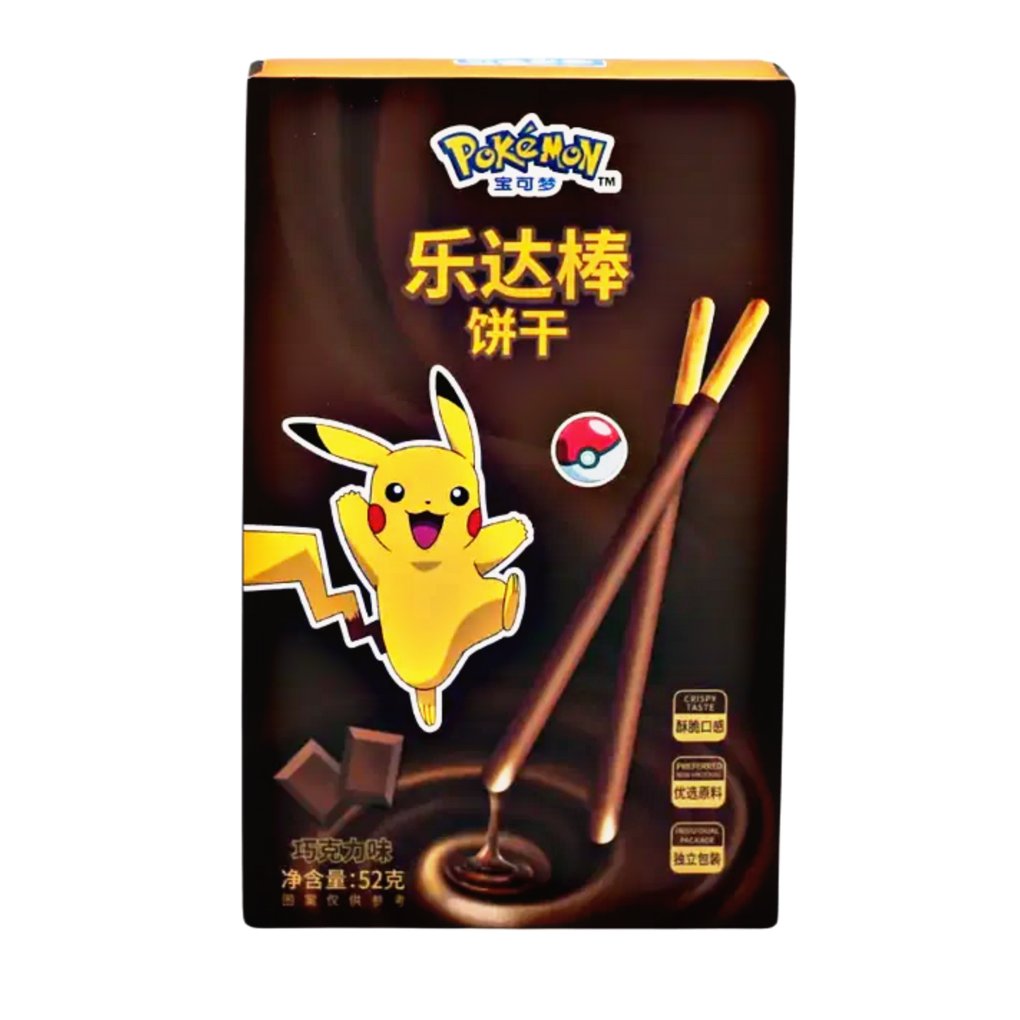 Pokemon Chocolate Stick Asia 52g