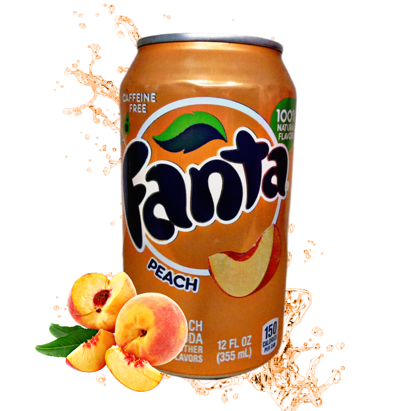 Fanta Peach USA 355ml - MHD: 09.09.2024