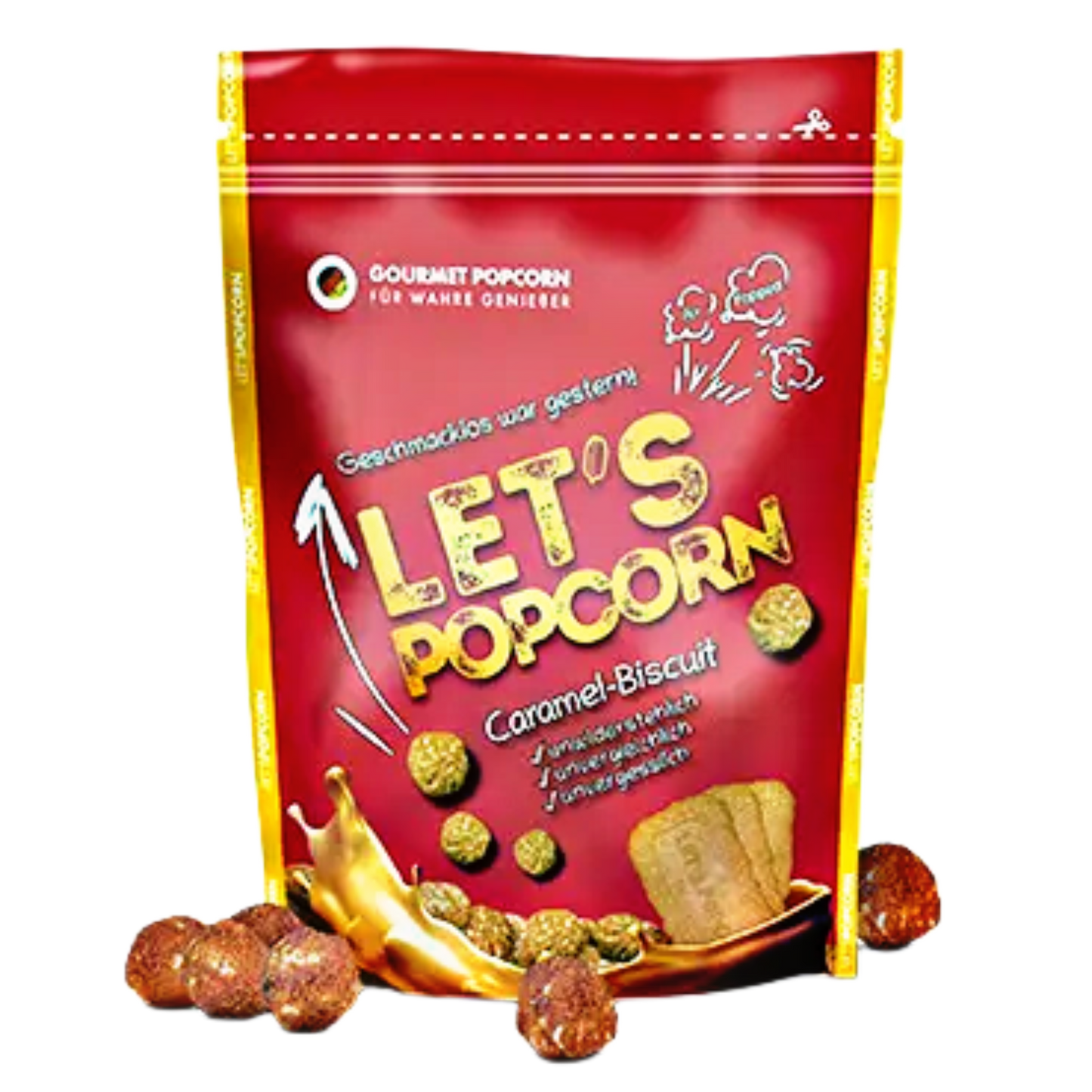 Let’s Popcorn Caramel Biscuit 100g