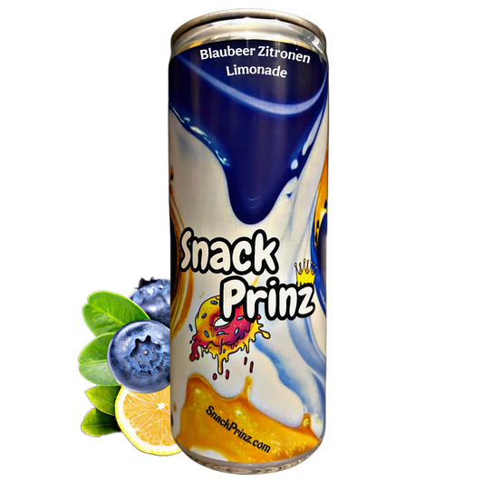 SnackPrinz Blaubeer Zitronen Limonade 250ml