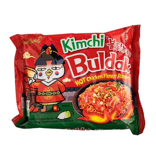 Samyang Buldak Kimchi Spicy Chicken Ramen 140g - MHD: 08.12.2025