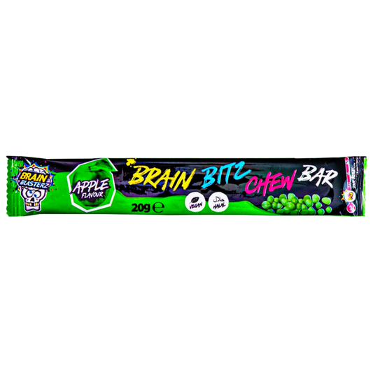 Brain Blasterz Brain Bitz Chew Bar Apple 20g