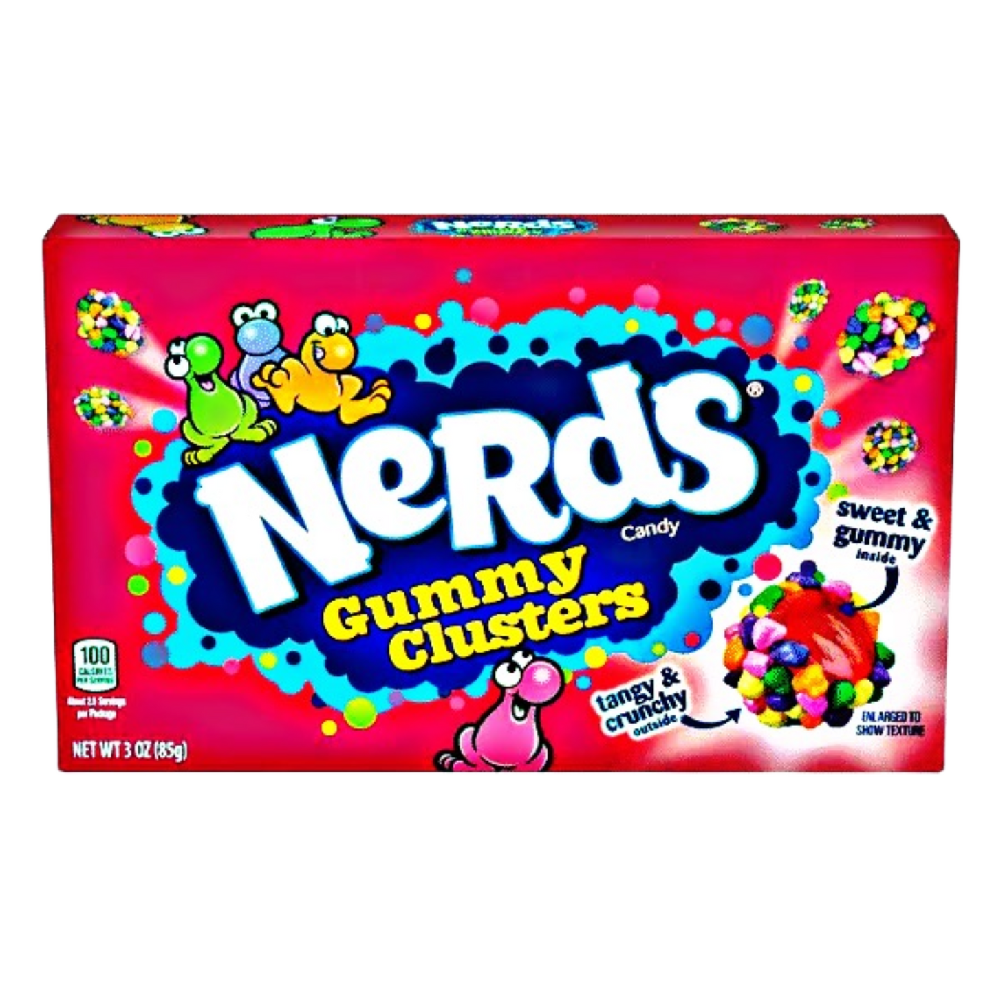 Nerds Gummy Clusters 85g - MHD: 28.09.2024