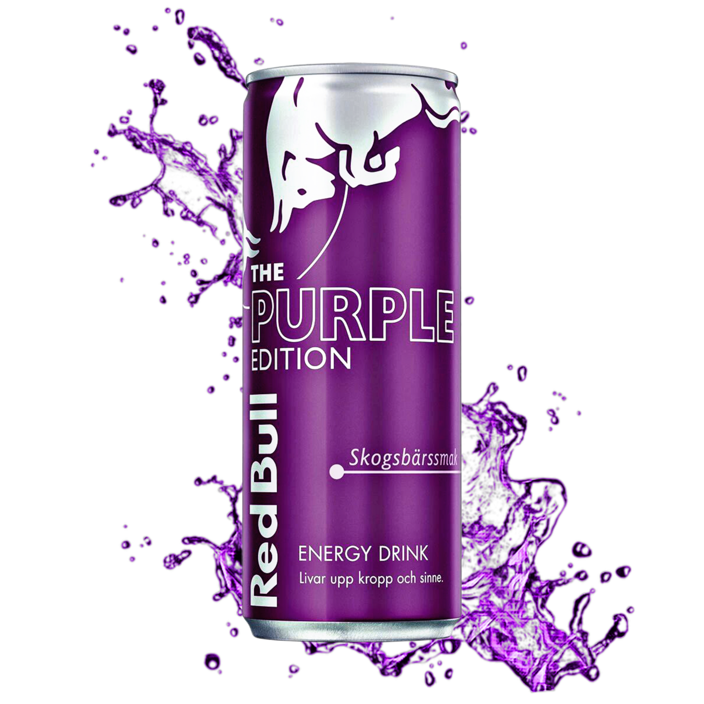 Red Bull The Purple Edition Waldbeere mit Zucker Skogsbärssmak 250ml