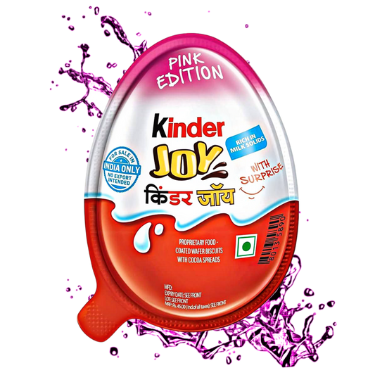 Kinder Joy Pink Edition India 20g - MHD: 10.07.2024