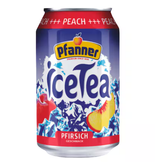 Pfanner Eistee Pfirsich 330ml - MHD: 12.05.2025